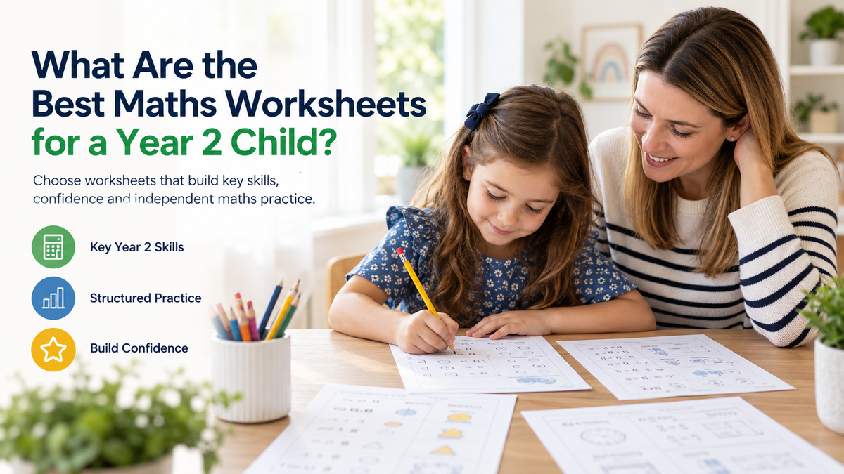 What Are the Best Maths Worksheets for a Year 2 Child?