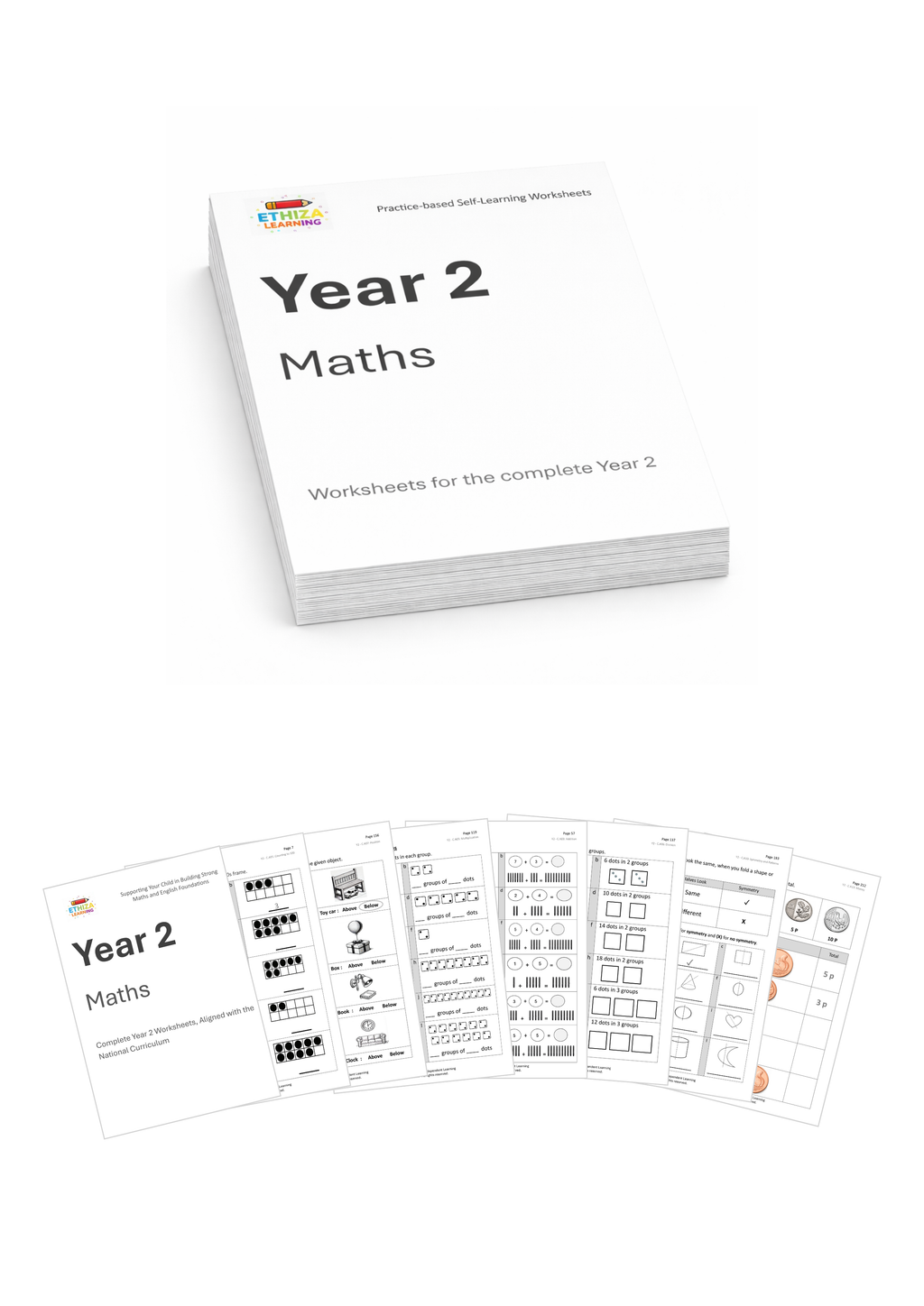 Year 2 Maths Worksheets