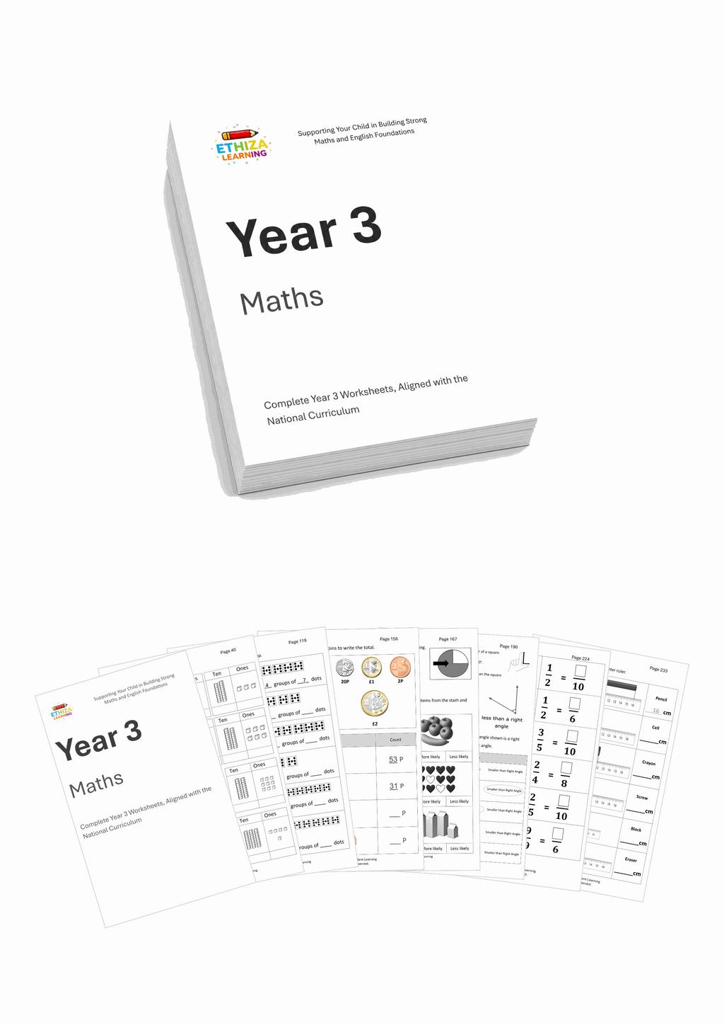Year 3 Maths Worksheets