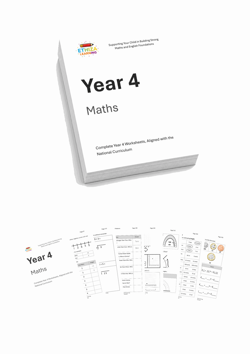 Year 4 Maths Worksheets