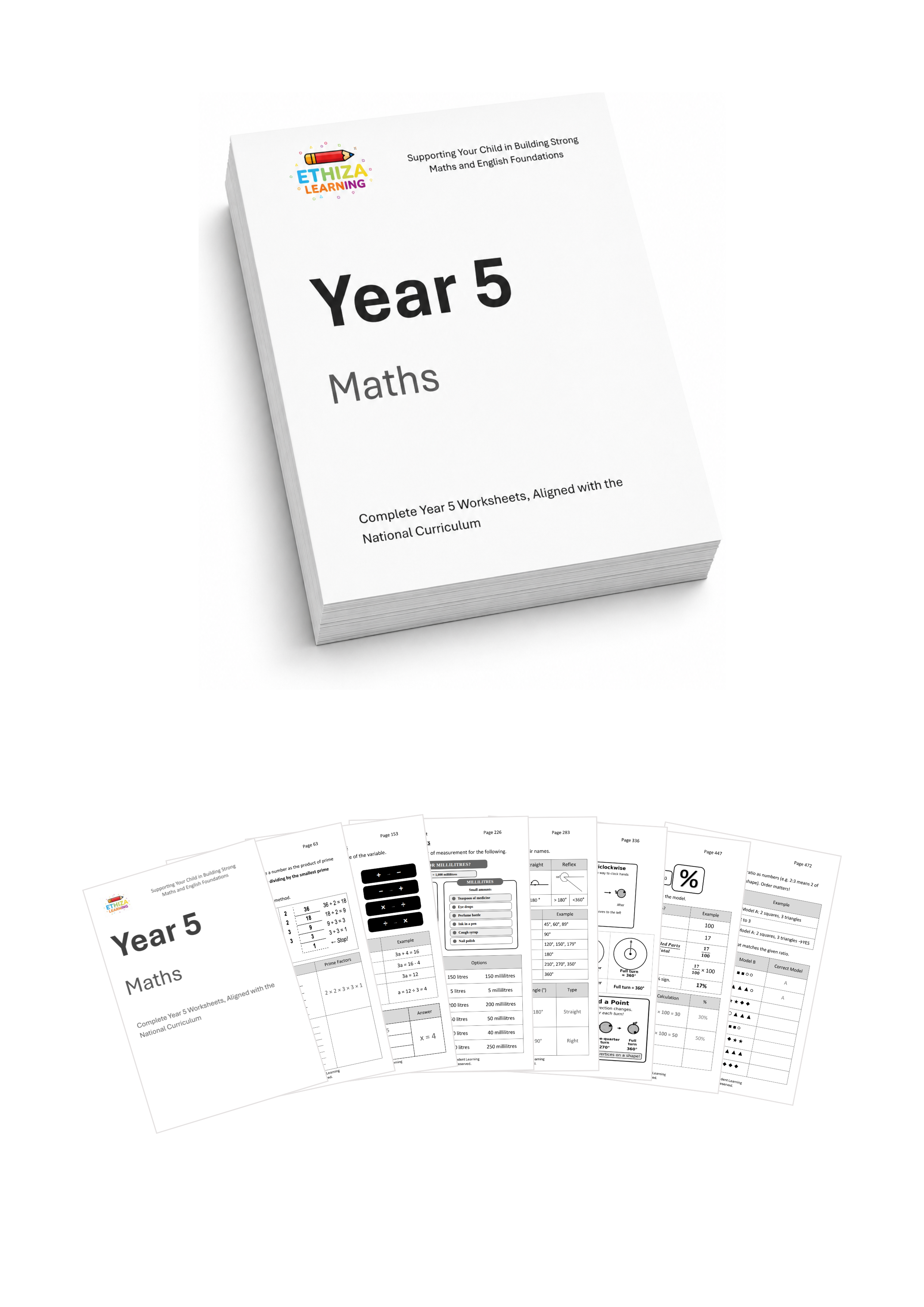 Year 5 Maths Worksheets