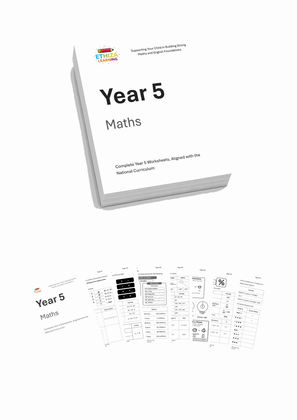 Year 5 Maths Worksheets