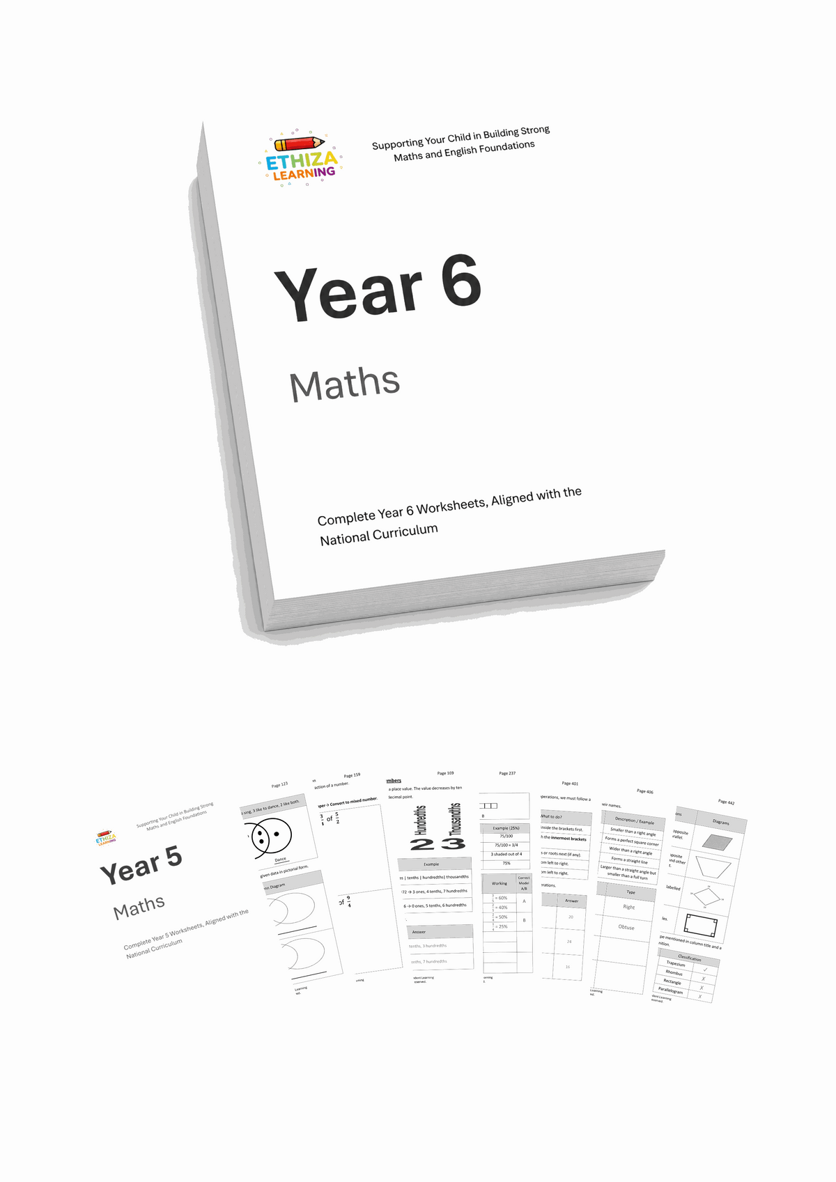 Year 6 Maths Worksheets