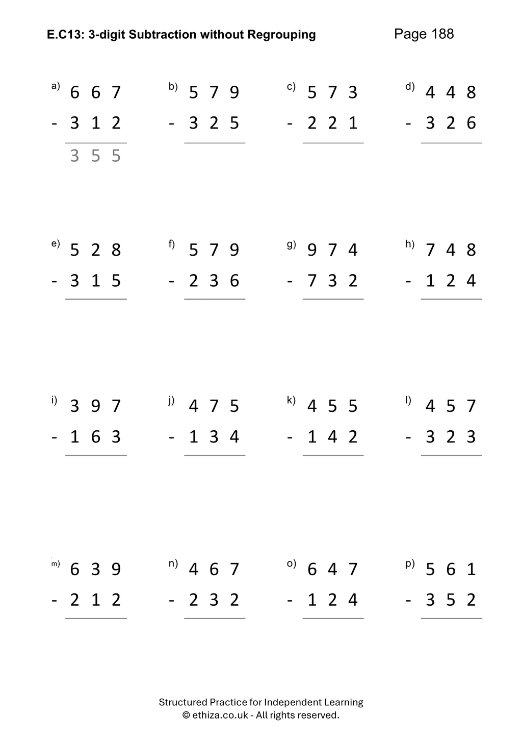Master Maths Operations