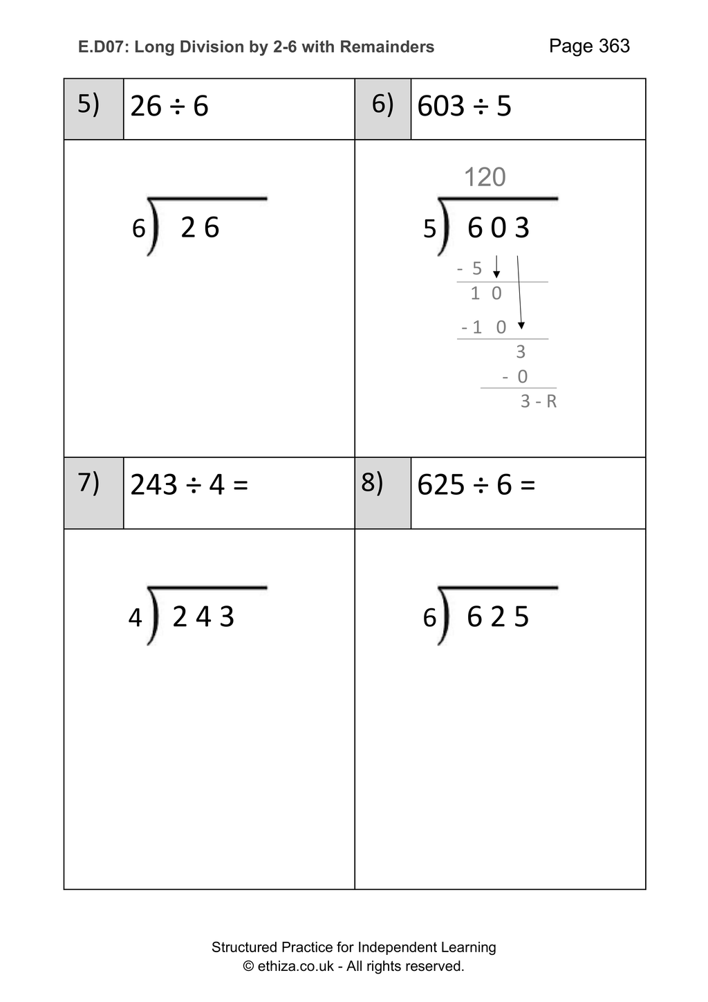 Master Maths Operations