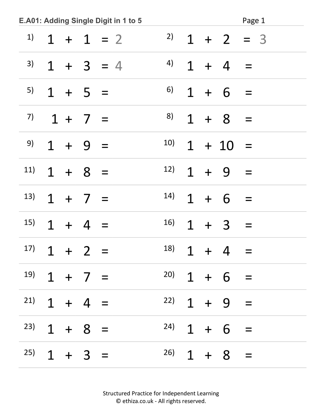 Master Maths Operations
