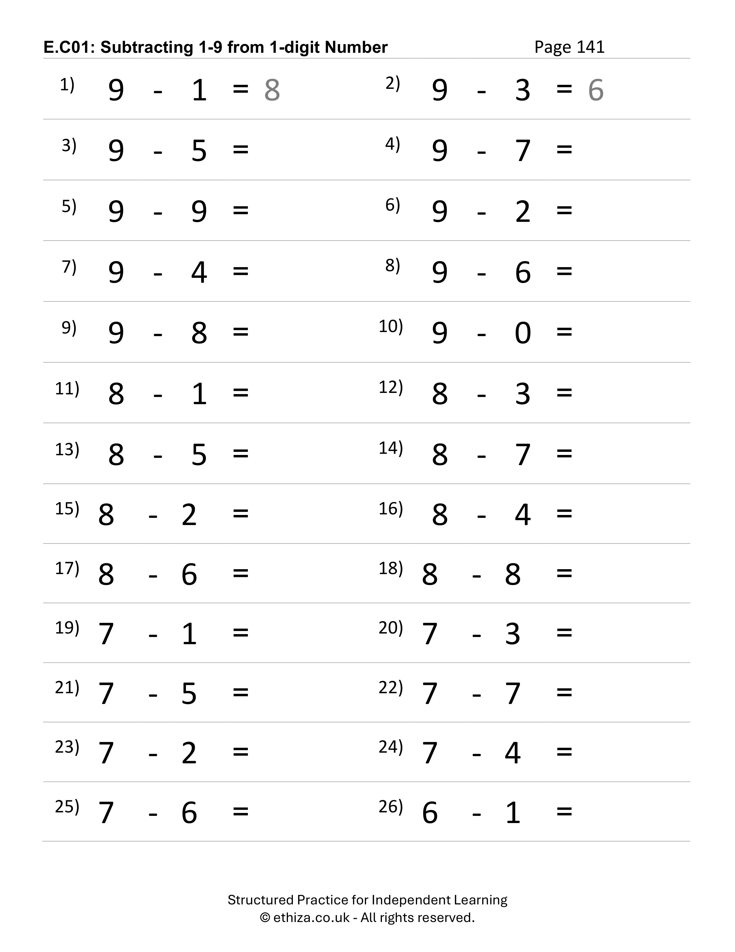 Master Maths Operations
