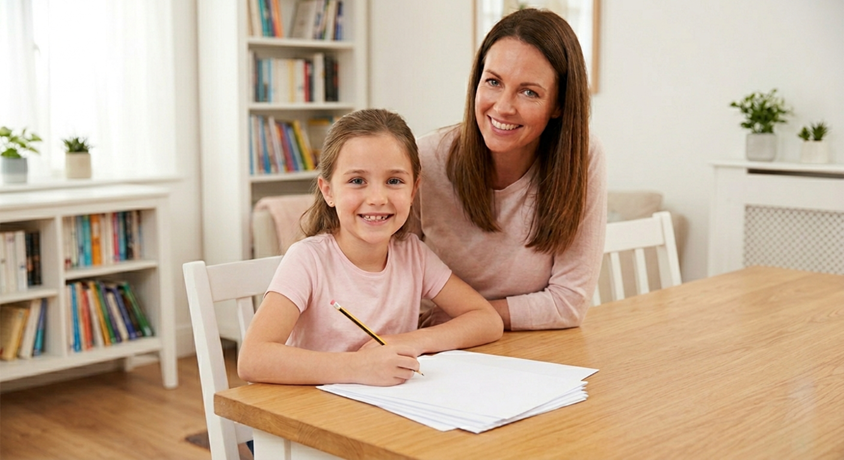 step by step learning at home