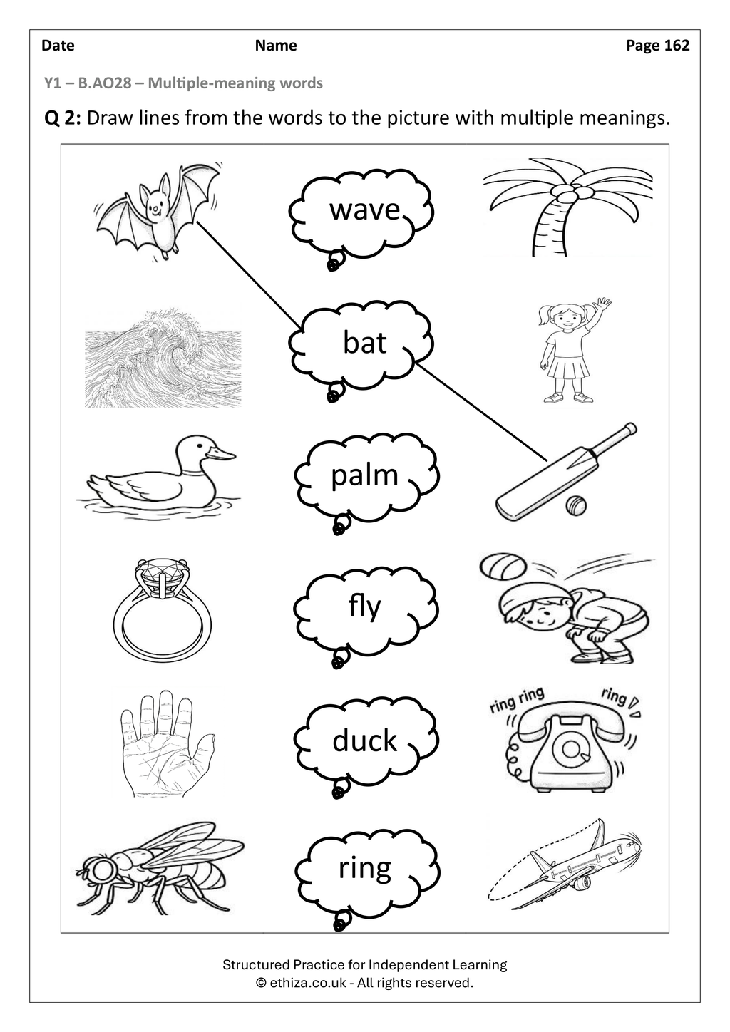 Year 1 English