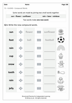 Year 1 English Worksheets