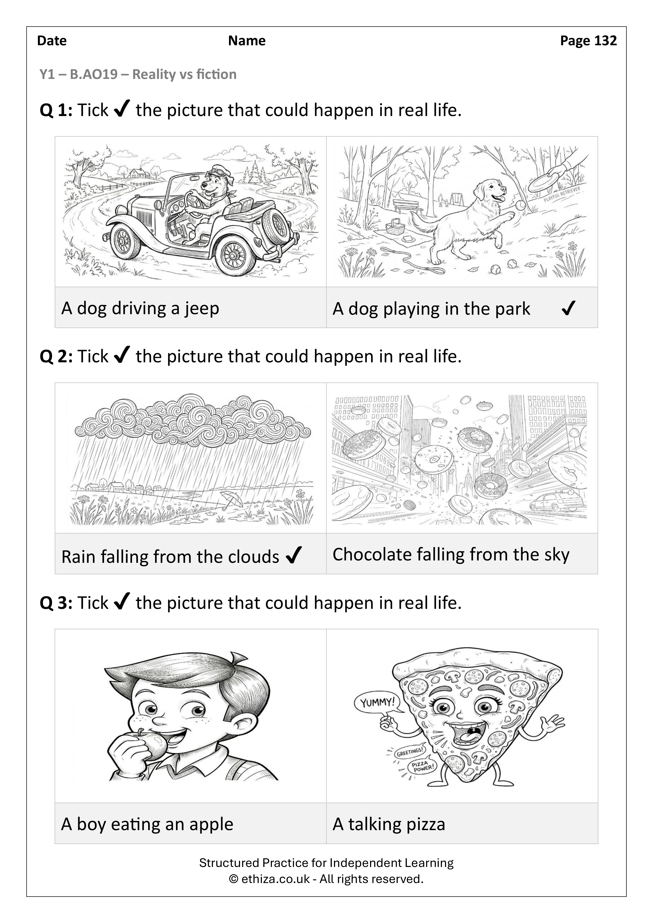 Year 1 English