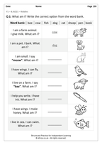 Year 1 English