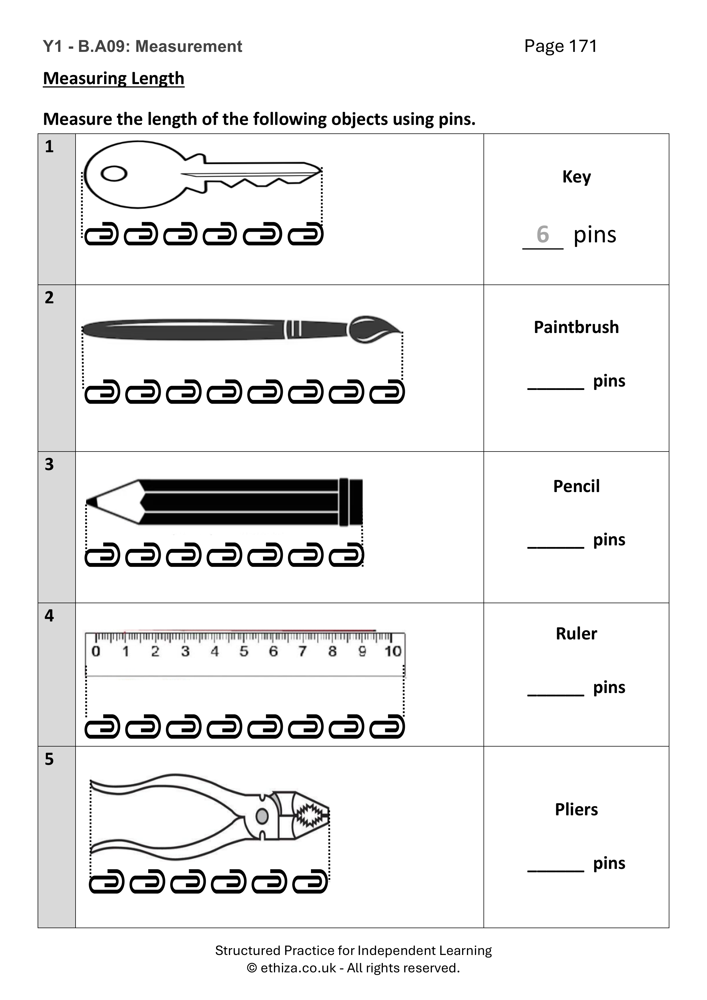 Year 1 Maths