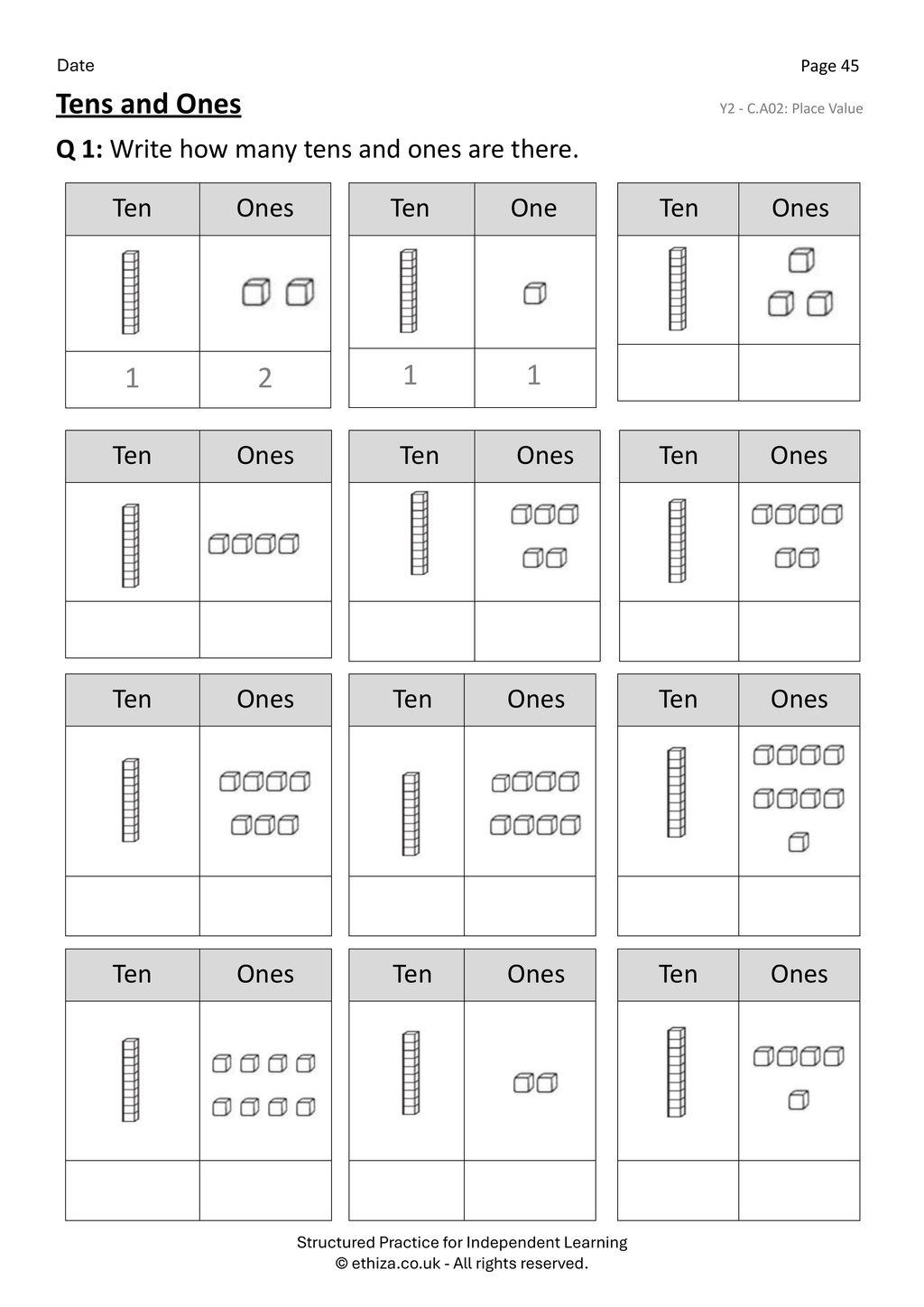 Year 2 Maths