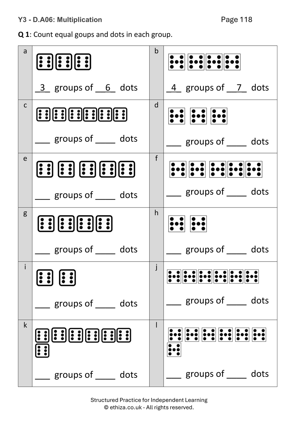 Year 3 Maths