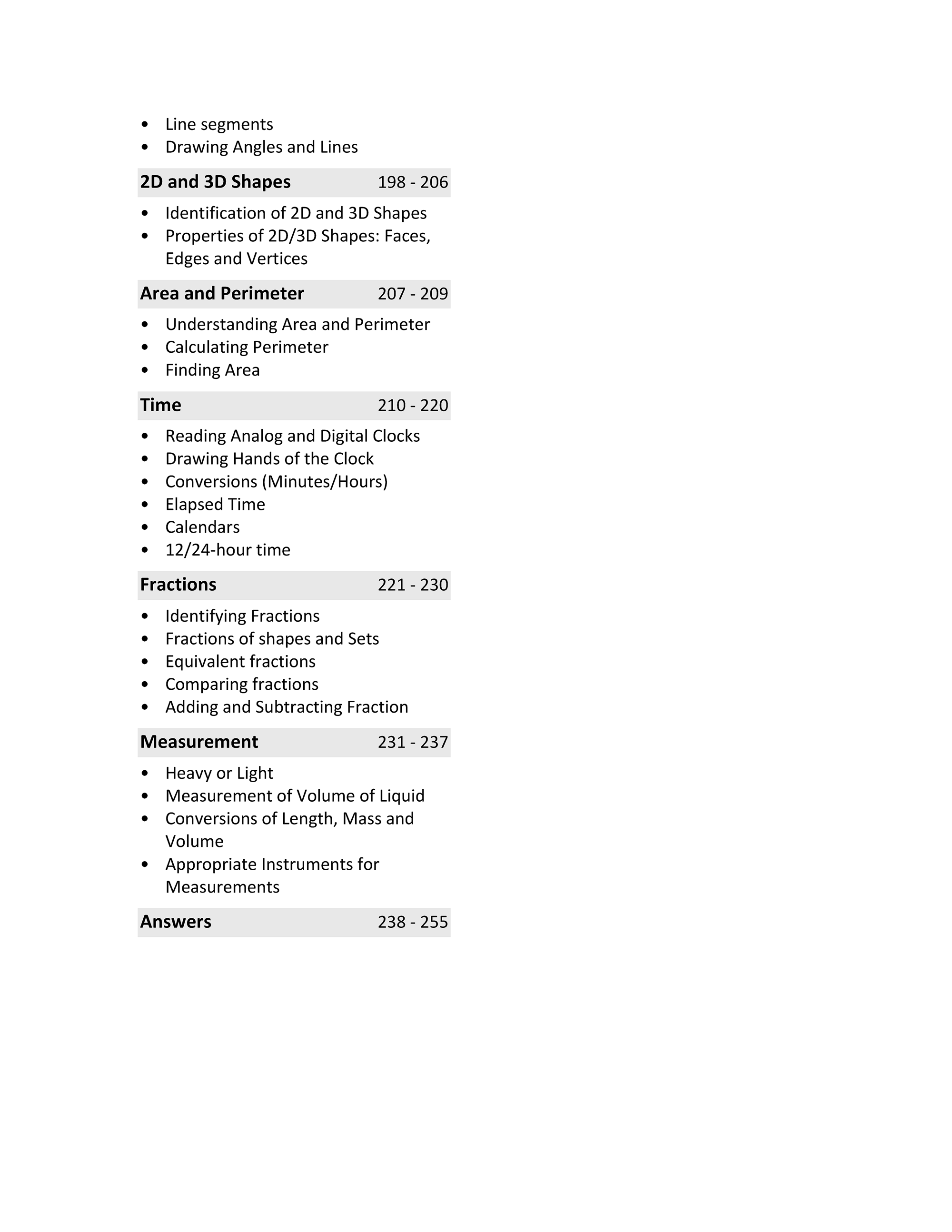 Year 3 Maths Worksheets
