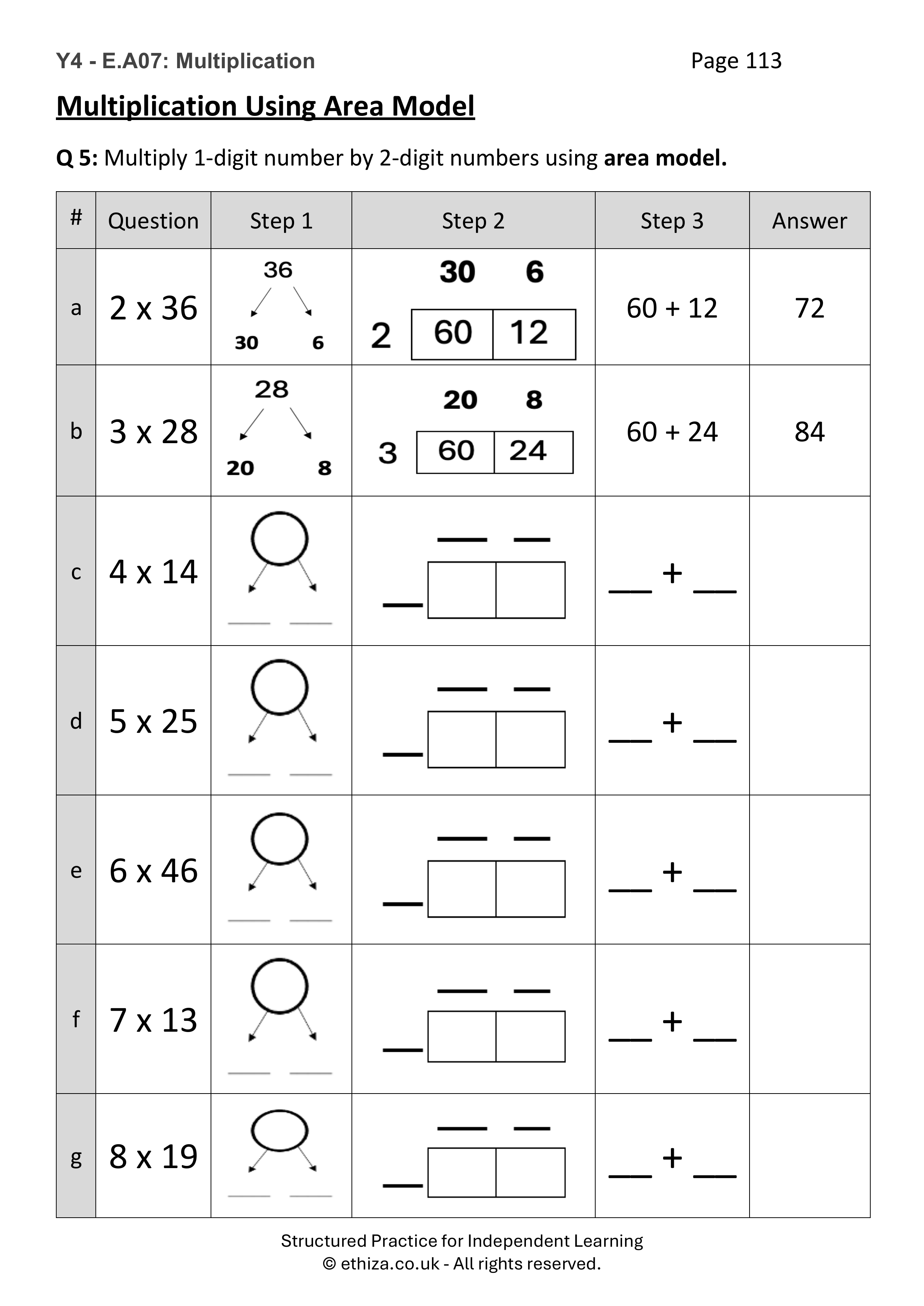 Year 4 Maths