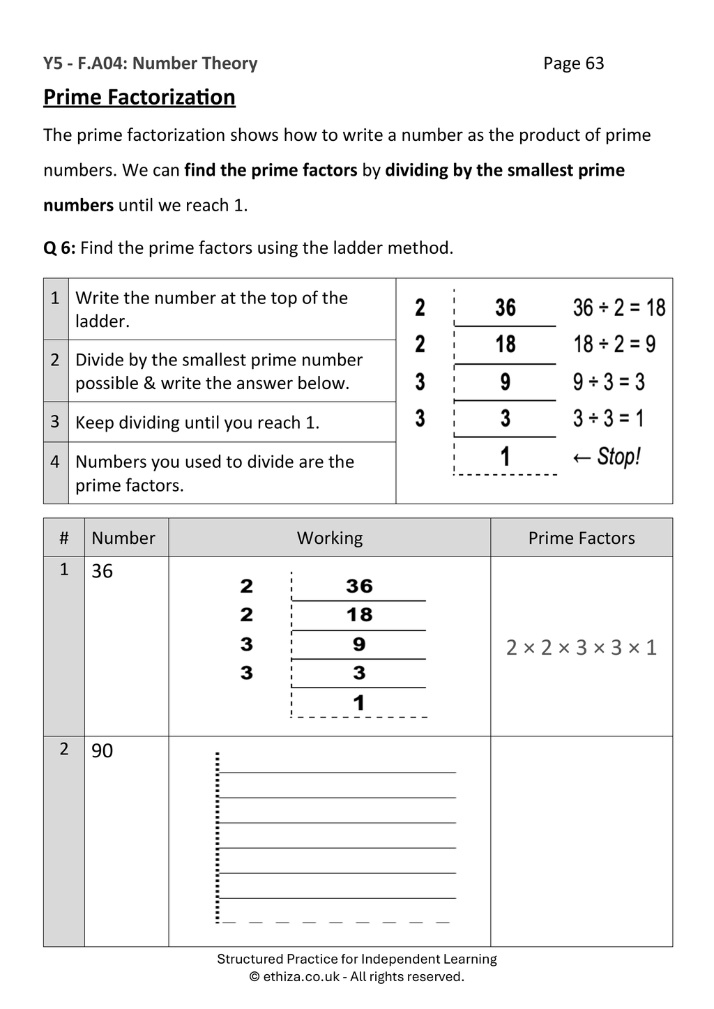 Year 5 Maths