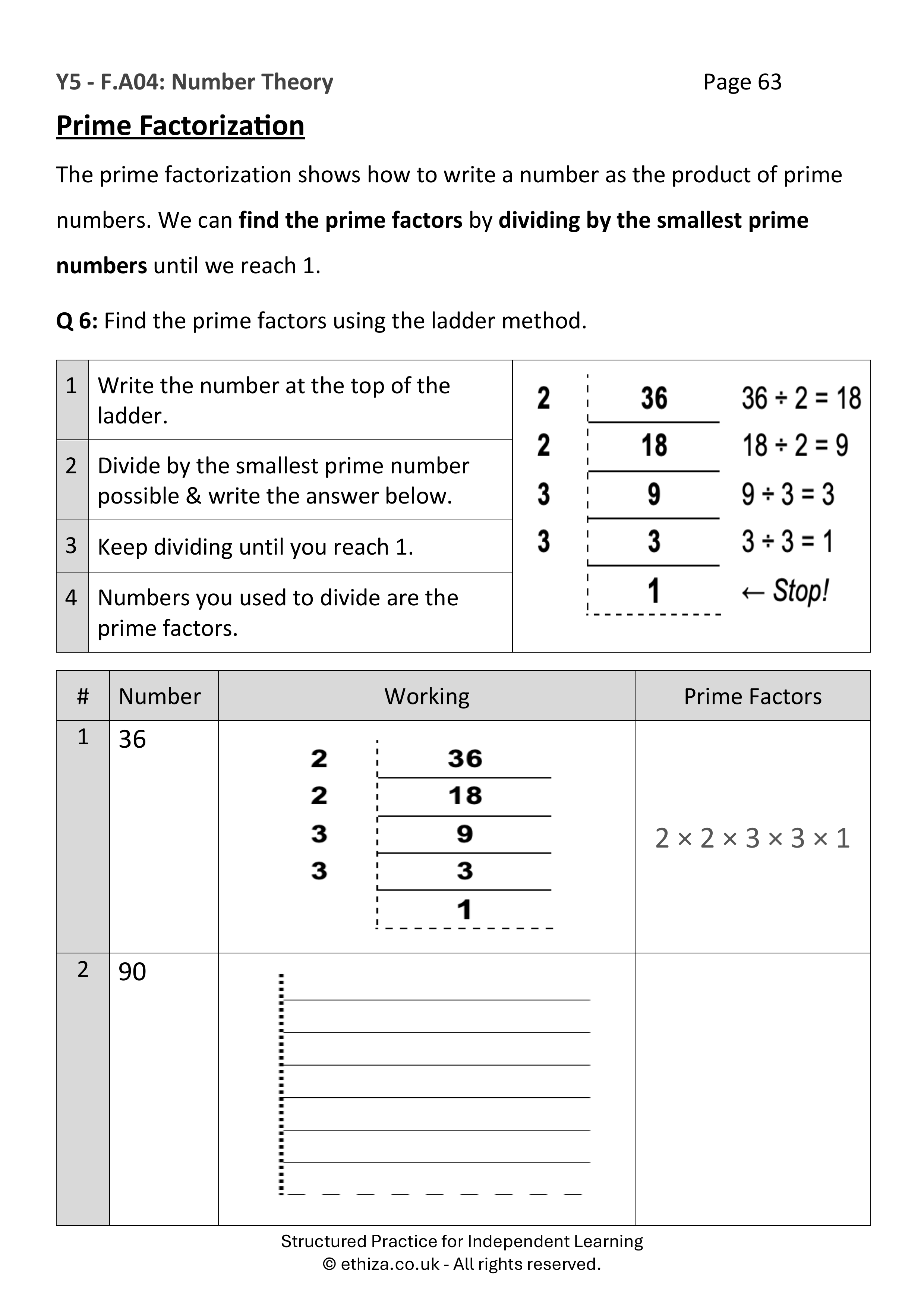 Year 5 Maths