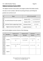 Year 6 Maths