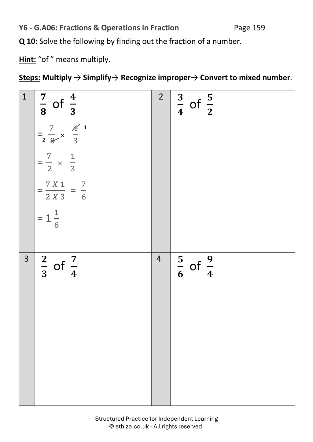 Year 6 Maths