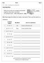 Year 2 English Worksheets