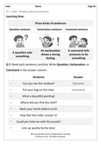 Year 2 English Worksheets