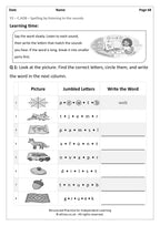 Year 2 English Worksheets