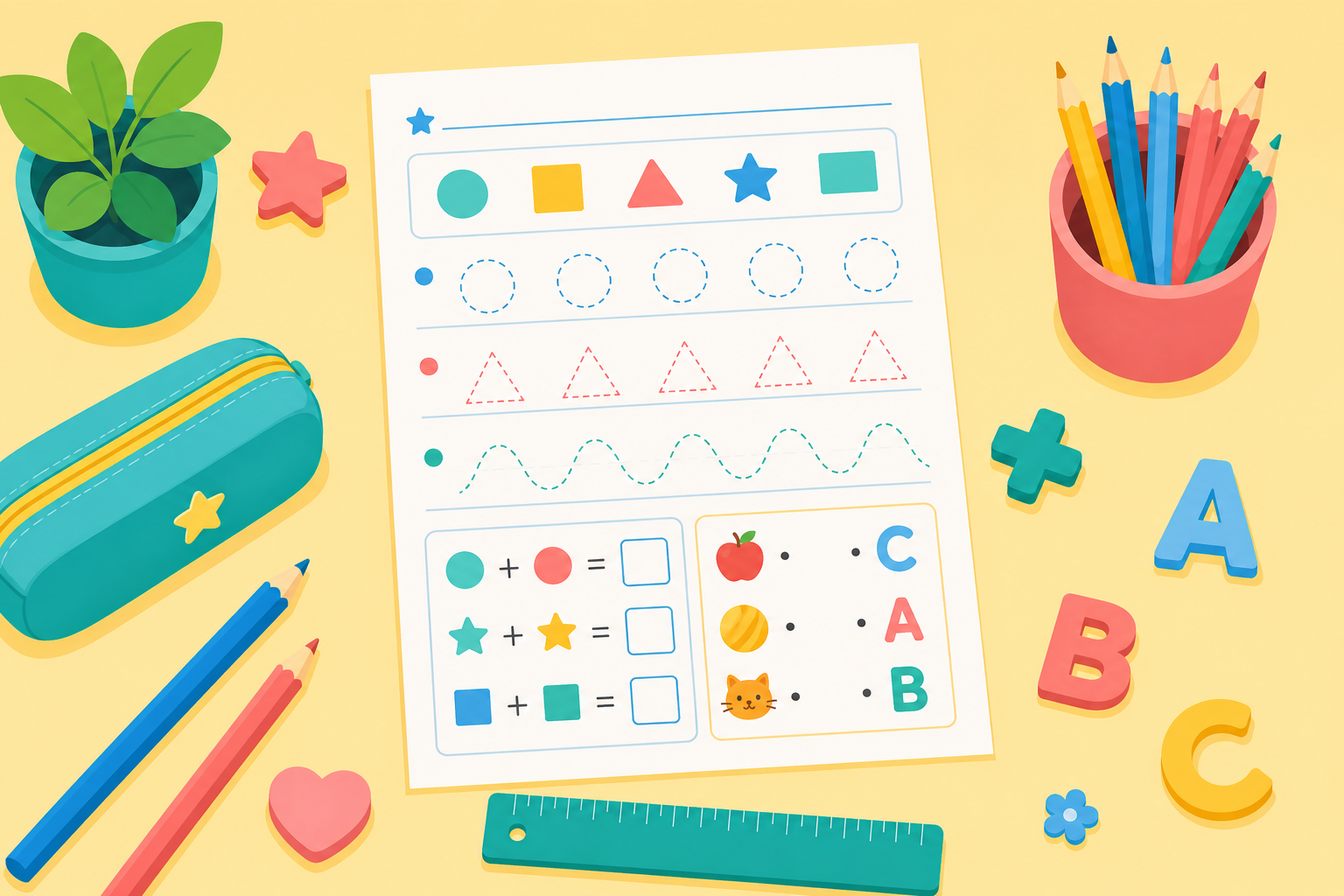 Summer Holiday Maths & English Worksheets – Keep Your Child's Skills Sharp Over the Holidays